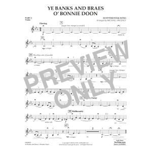 Ye Banks And Braes O' Bonnie Doon (arr. Michael Sweeney) - Pt.2 - Violin