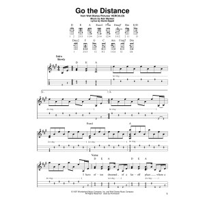 Go The Distance (from Hercules)