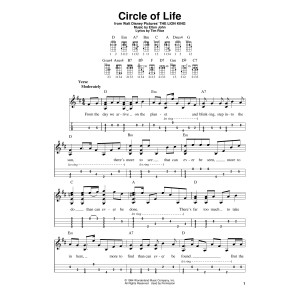 Circle Of Life (from The Lion King)