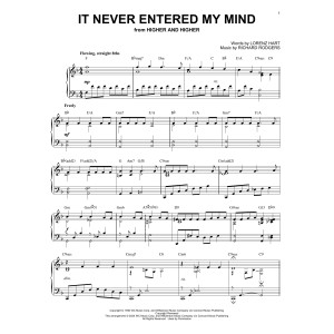 It Never Entered My Mind (arr. Brent Edstrom)