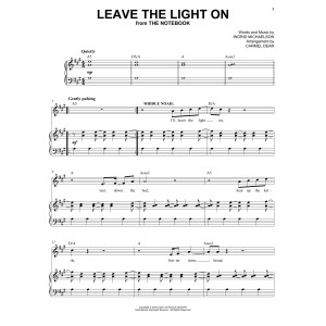 Leave the Light On (from The Notebook)