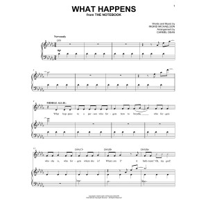 What Happens (from The Notebook)