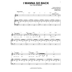 I Wanna Go Back (from The Notebook)