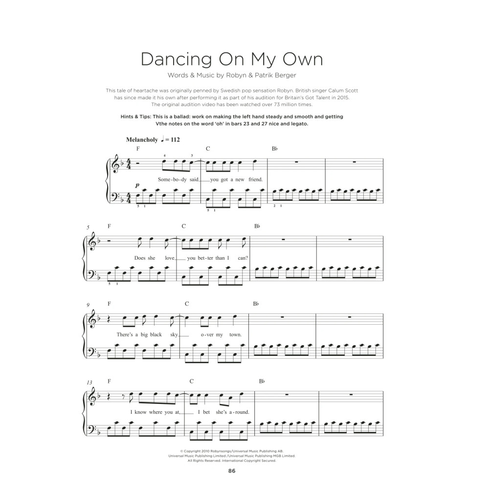 Dancing On My Own