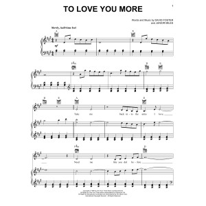 To Love You More