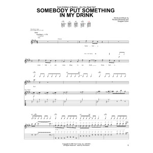 Somebody Put Something In My Drink