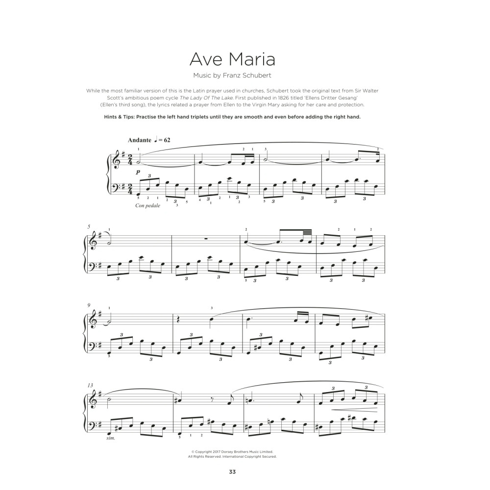 Ave Maria, Op. 52, No. 6