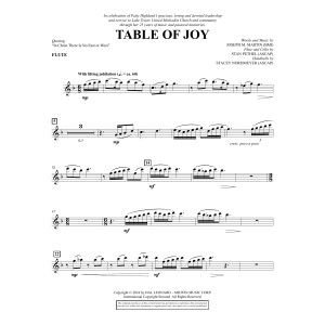 Table Of Joy - Flute
