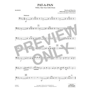 Pat-A-Pan (arr. Robert Longfield) - Bassoon
