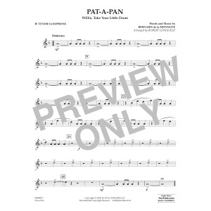 Pat-A-Pan (arr. Robert Longfield) - Bb Tenor Saxophone