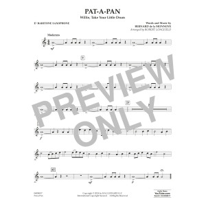 Pat-A-Pan (arr. Robert Longfield) - Eb Baritone Saxophone