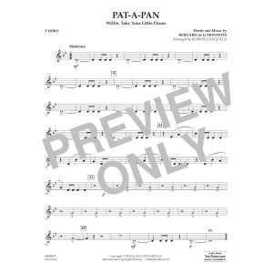 Pat-A-Pan (arr. Robert Longfield) - F Horn