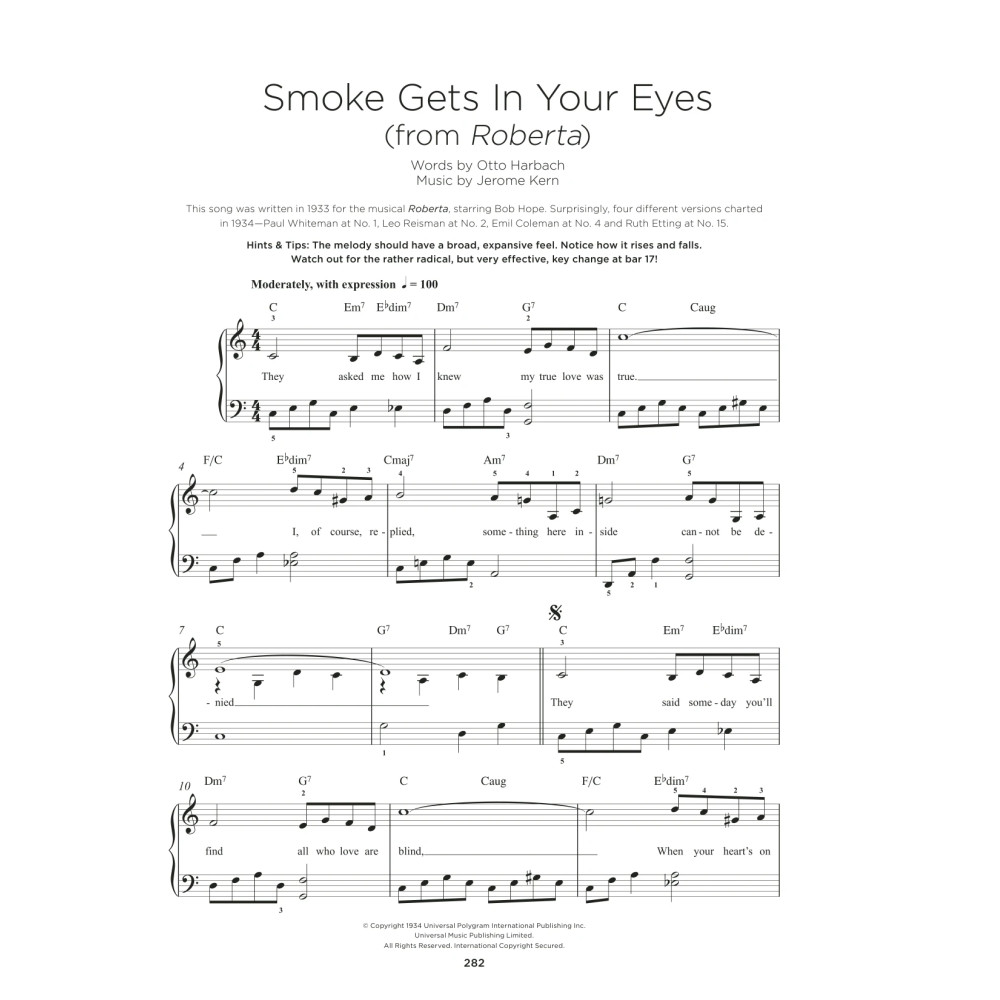 Smoke Gets In Your Eyes