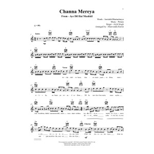 Channa Mereya (from Ae Dil Hai Mushkil)