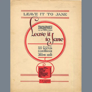 Cleopatterer (from Leave It To Jane)