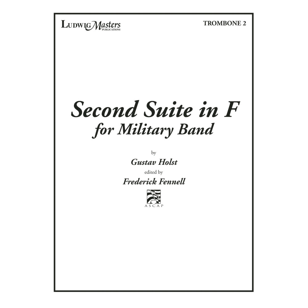 Second Suite in F - Trombone 2