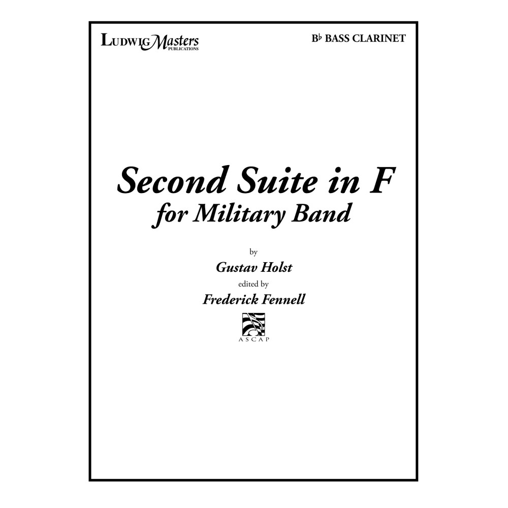 Second Suite in F - Bass Clarinet