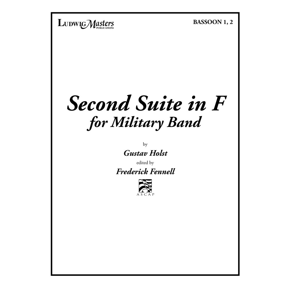 Second Suite in F - Bassoon 1 & 2
