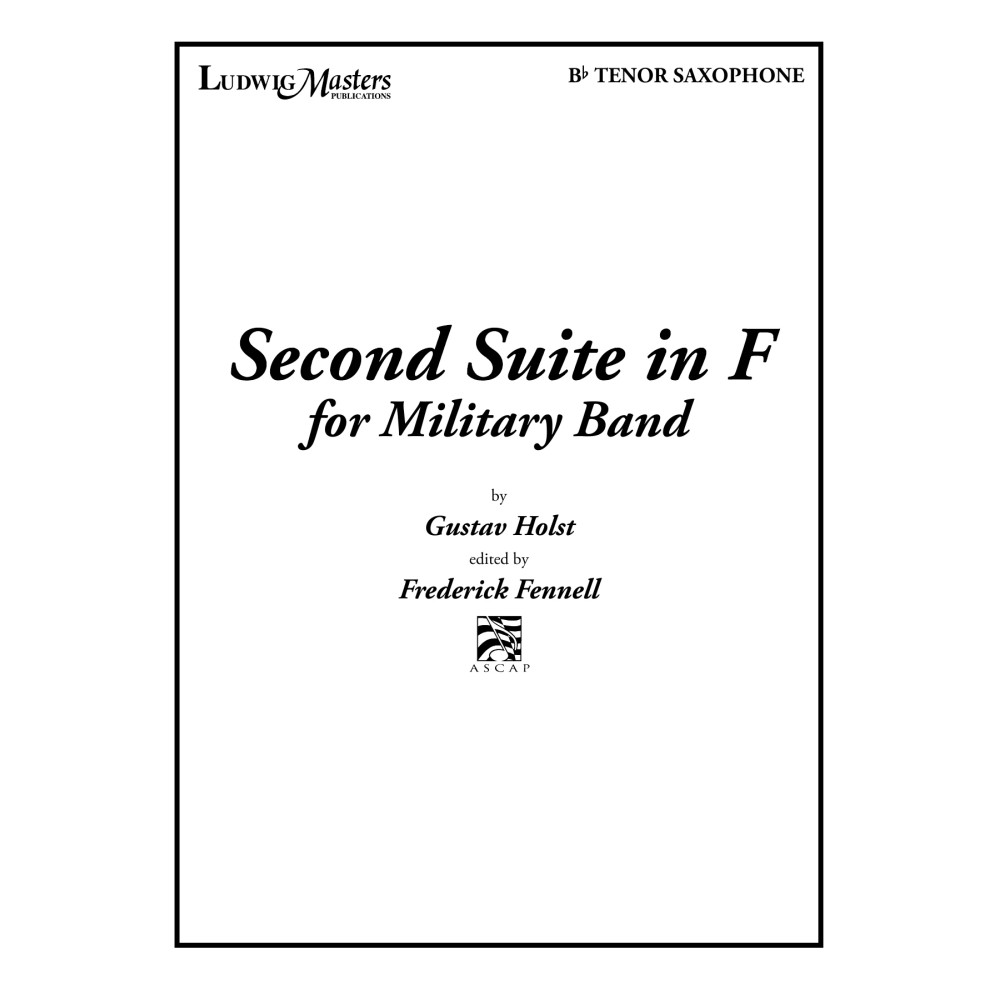 Second Suite in F - Tenor Sax