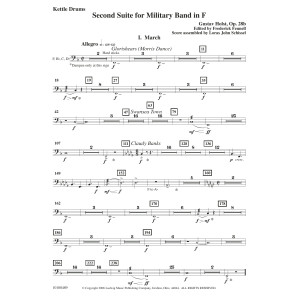 Second Suite in F - Timpani