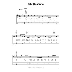 Oh! Susanna (arr. Bobby Westfall)
