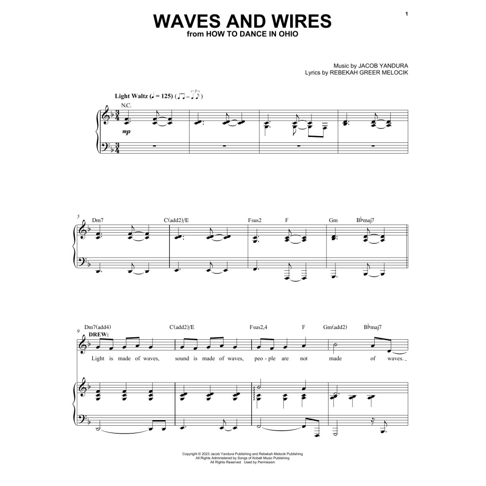 Waves And Wires (from How To Dance In Ohio)