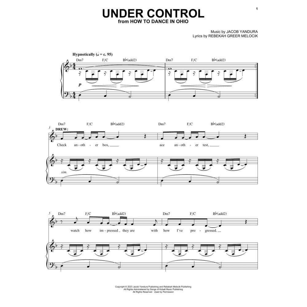 Under Control (from How To Dance In Ohio)