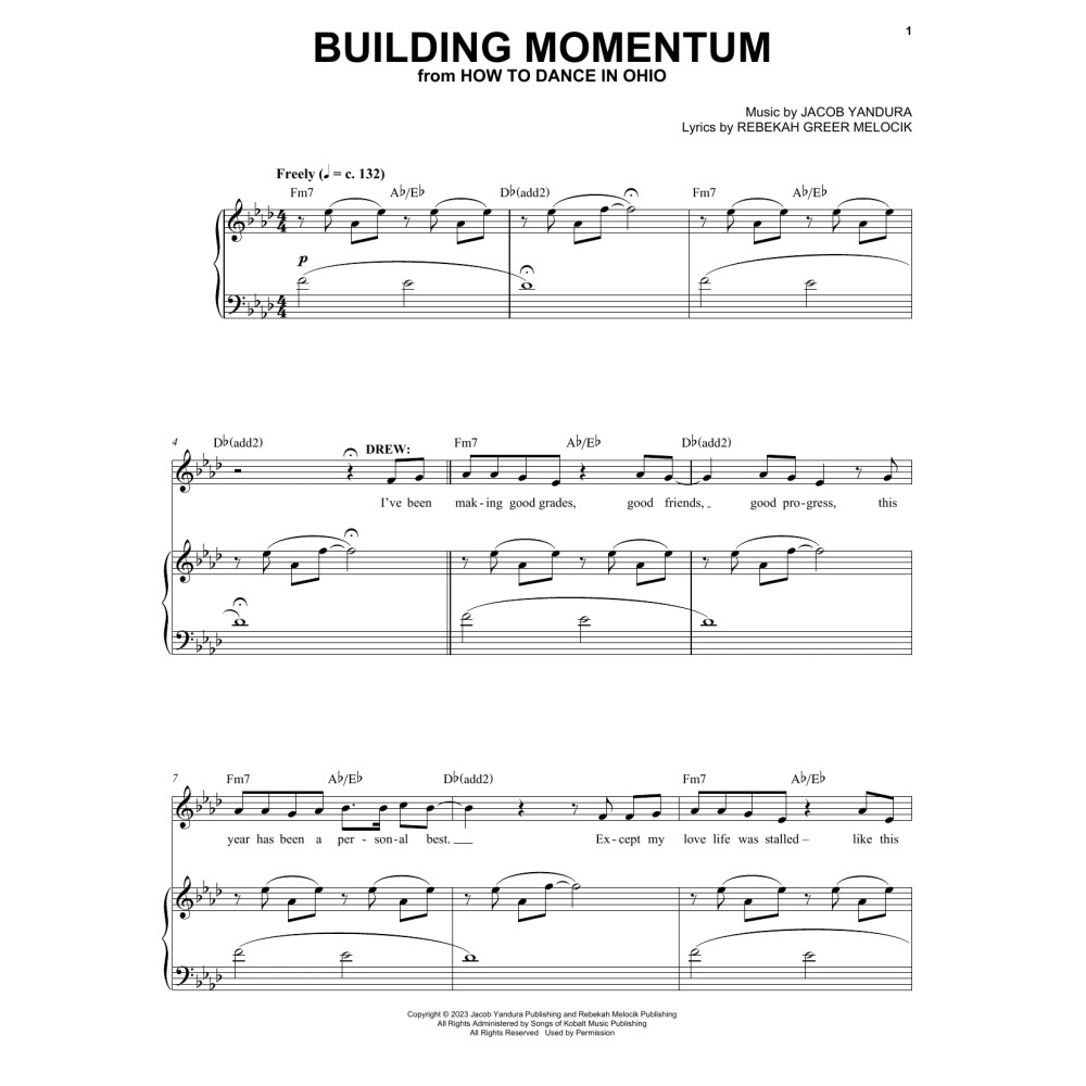 Building Momentum (from How To Dance In Ohio)