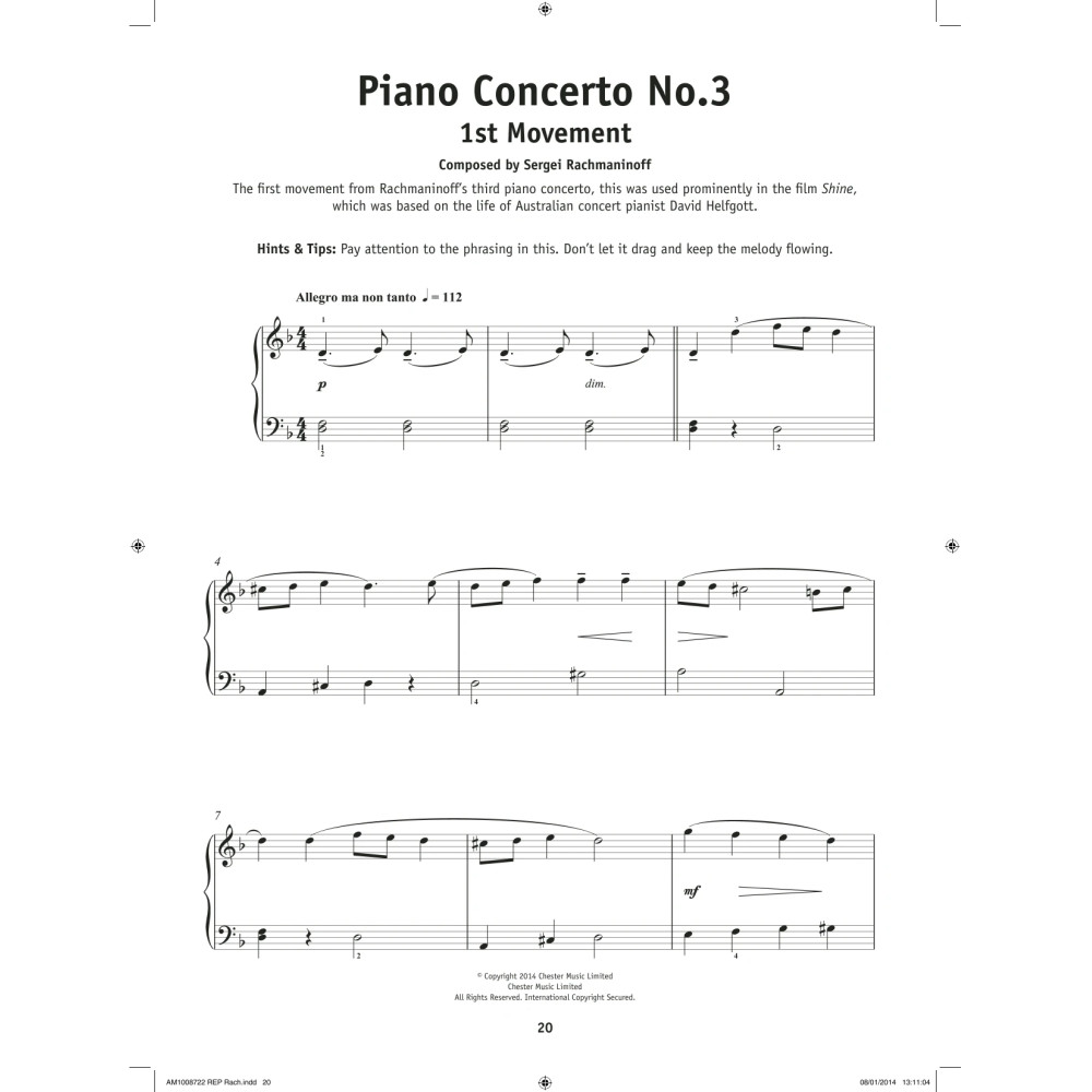 Piano Concerto No. 3, First Movement