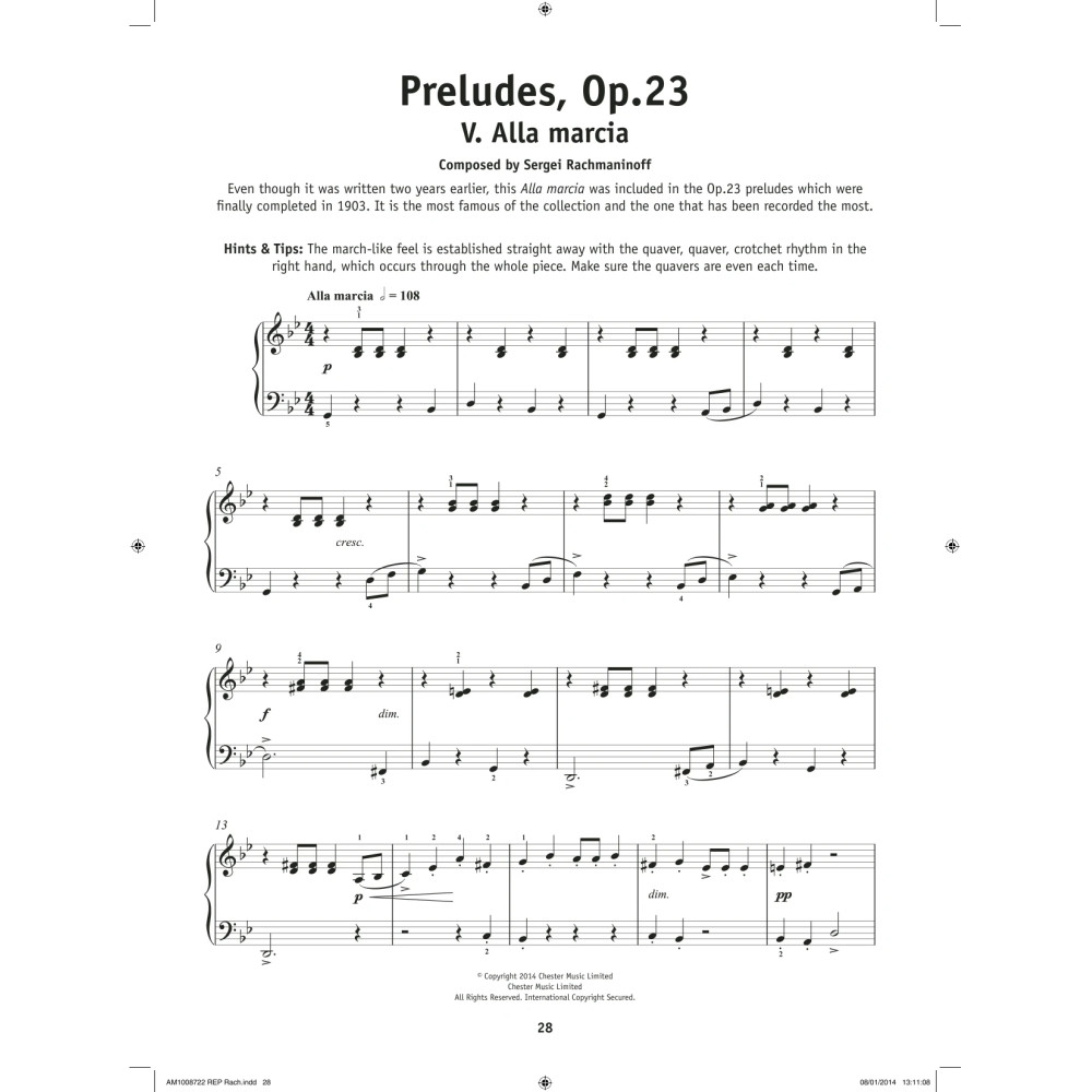 Prelude In G Minor, Op. 23, No. 5