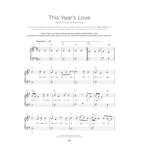 This Year's Love