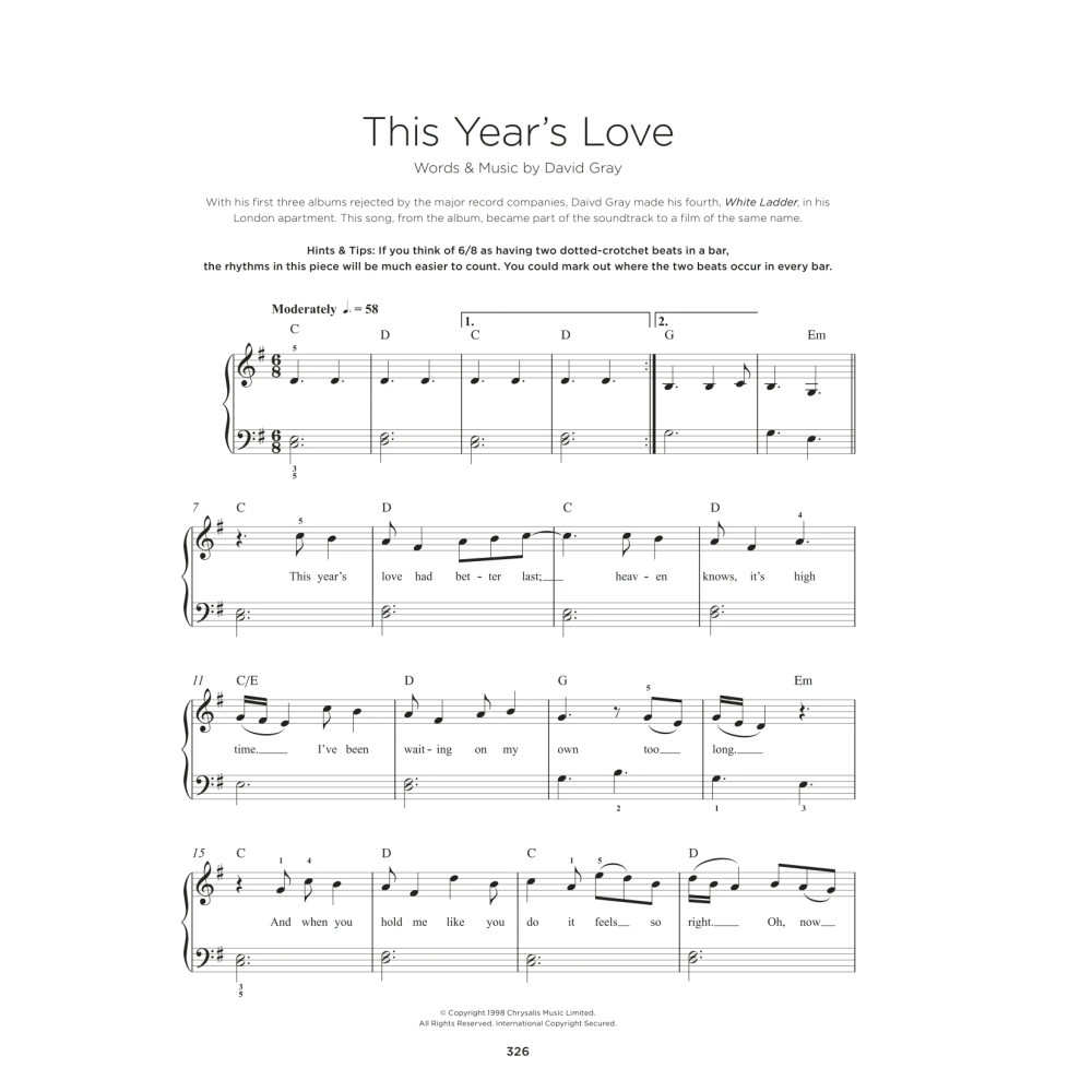 This Year's Love