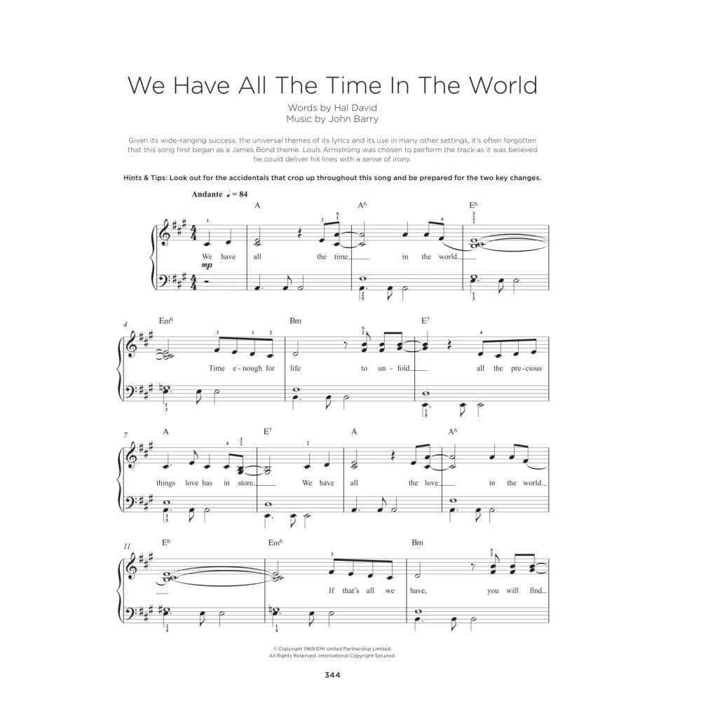We Have All The Time In The World