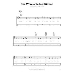 She Wore A Yellow Ribbon (arr. Bobby Westfall)