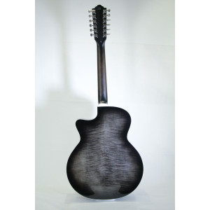 Guild F2512CE Deluxe TransBlack Burst