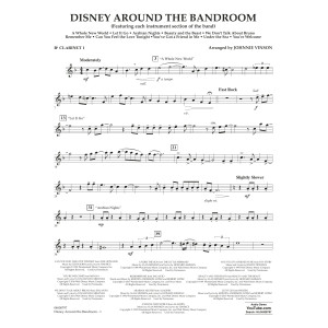 Disney Around the Bandroom - Bb Clarinet 1