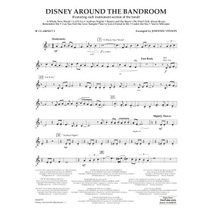 Disney Around the Bandroom - Bb Clarinet 2