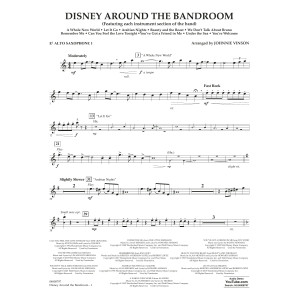Disney Around the Bandroom - Eb Alto Saxophone 1