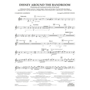 Disney Around the Bandroom - Eb Baritone Saxophone