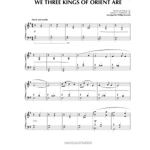 We Three Kings Of Orient Are [Celtic version] (arr. Phillip Keveren)