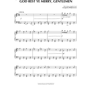 God Rest Ye Merry, Gentlemen [Celtic version] (arr. Phillip Keveren)