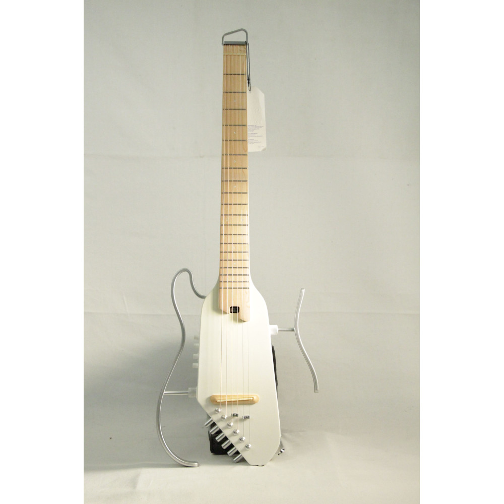 Donner HUSHI Pro Travel Guitar White
