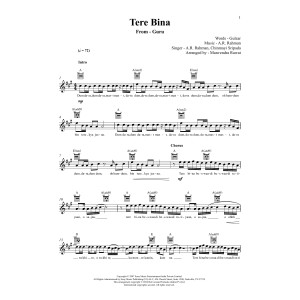 Tere Bina (from Guru)