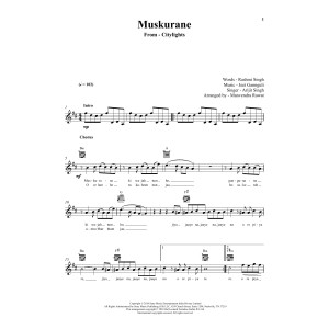 Muskurane (from Citylights)