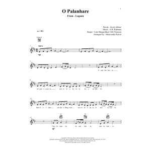 O Palanhare (from Lagaan)