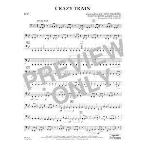 Crazy Train (arr. Paul Murtha) - Tuba