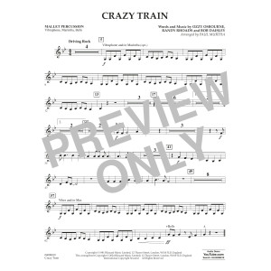 Crazy Train (arr. Paul Murtha) - Mallet Percussion