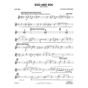 Sao Meu Sol (Olhos Verdes) - Alto Sax 1