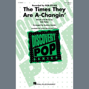 The Times They Are A-Changin' (arr. Audrey Snyder)