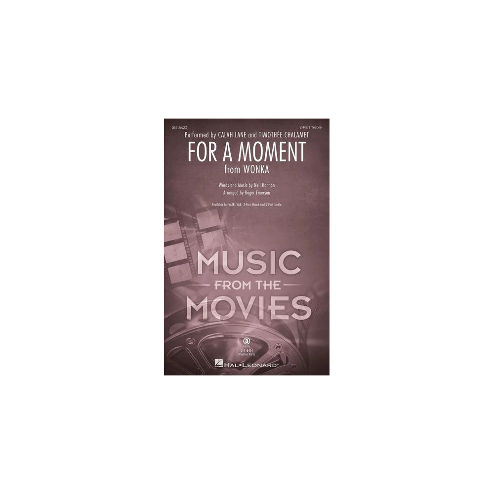For A Moment (from Wonka) (arr. Roger Emerson)
